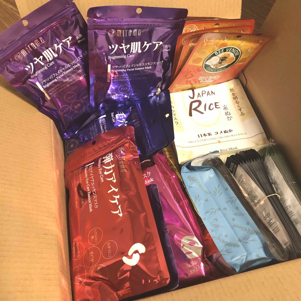 ツヤ肌ケア フェイシャルエッセンスマスク(パール)/MITOMO/シートマスク・パックを使ったクチコミ（1枚目）