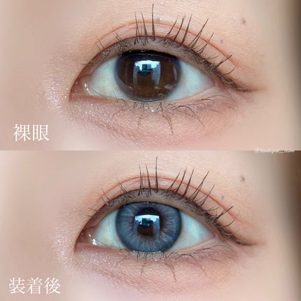 Shopaholic Kristin/Hapa kristin/1ヶ月(1MONTH)カラコンを使ったクチコミ(2枚目)