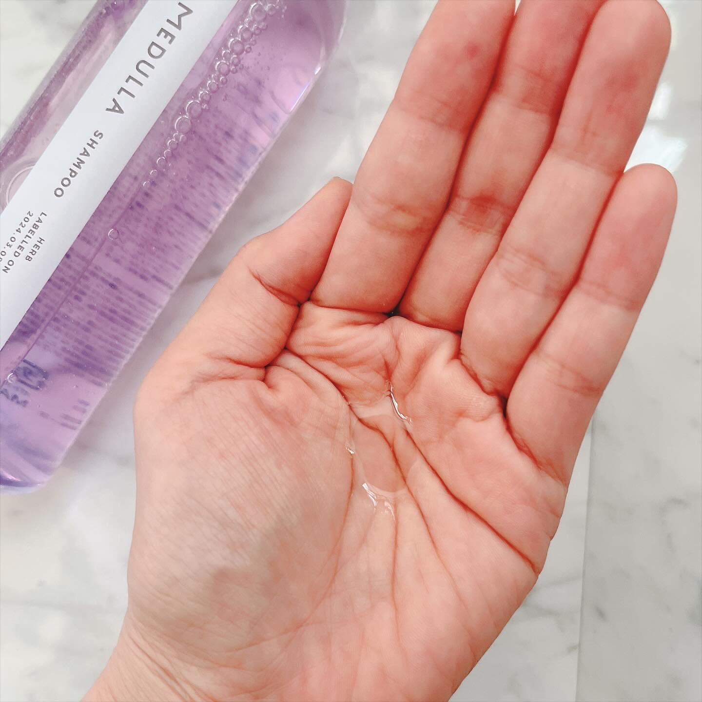 SHAMPOO & REPAIR HERB/MEDULLA/市販シャンプーを使ったクチコミ（3枚目）