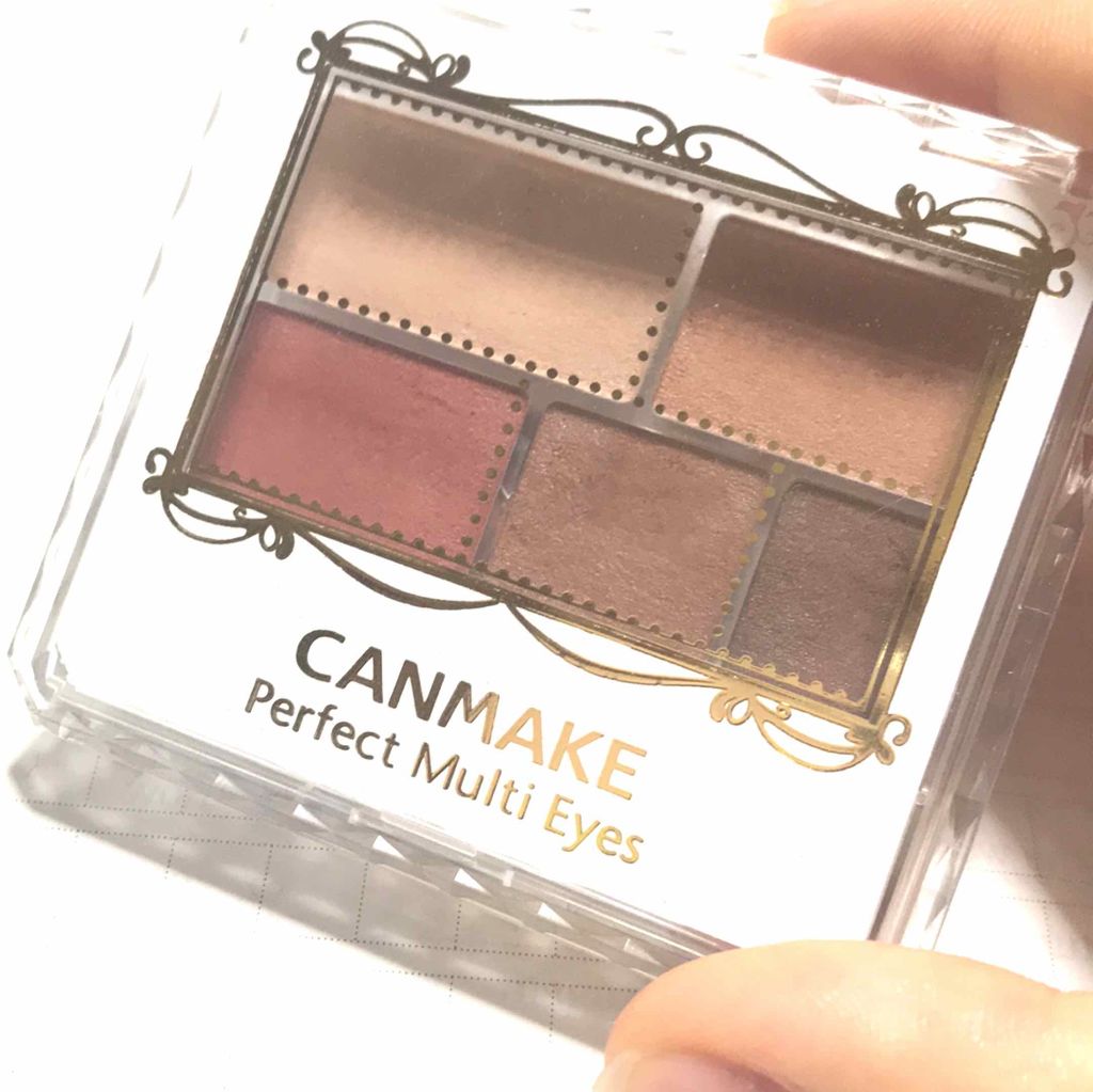 パーフェクトマルチアイズ/キャンメイク/アイシャドウパレットを使ったクチコミ（1枚目）