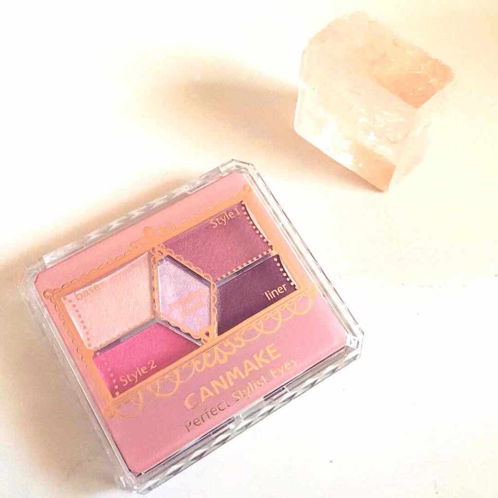 【旧品】パーフェクトスタイリストアイズ/キャンメイク/アイシャドウパレットを使ったクチコミ(1枚目)