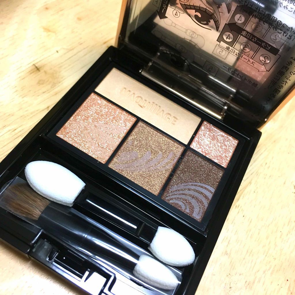 ドラマティックスタイリングアイズ/マキアージュ/アイシャドウパレットを使ったクチコミ（1枚目）