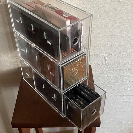 アクリル縦でも横でも使える小物収納3段・A4タテ/無印良品/その他を使ったクチコミ(6枚目)