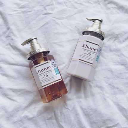 ディープモイスト シャンプー1.0/ヘアトリートメント2.0/&honey/市販シャンプーを使ったクチコミ(1枚目)