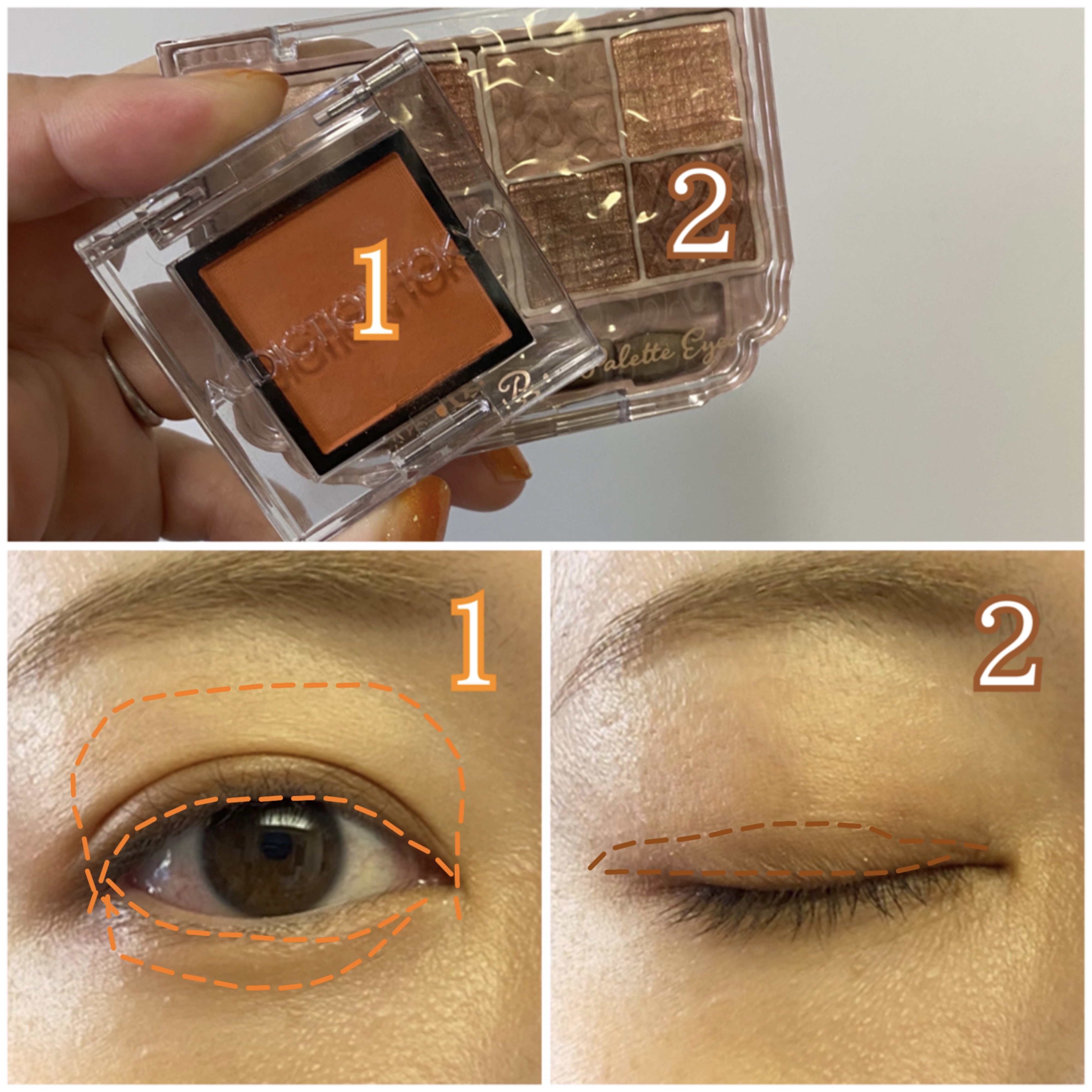 アディクション ザ アイシャドウ マット 016M 1970/ADDICTION/単色アイシャドウを使ったクチコミ（3枚目）