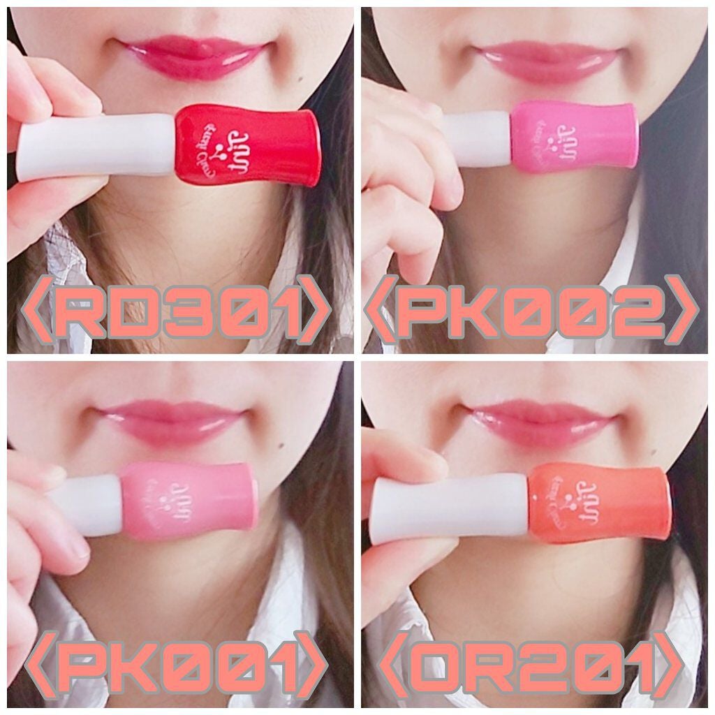 フレッシュチェリー リップティント/ETUDE/リップグロスを使ったクチコミ(3枚目)