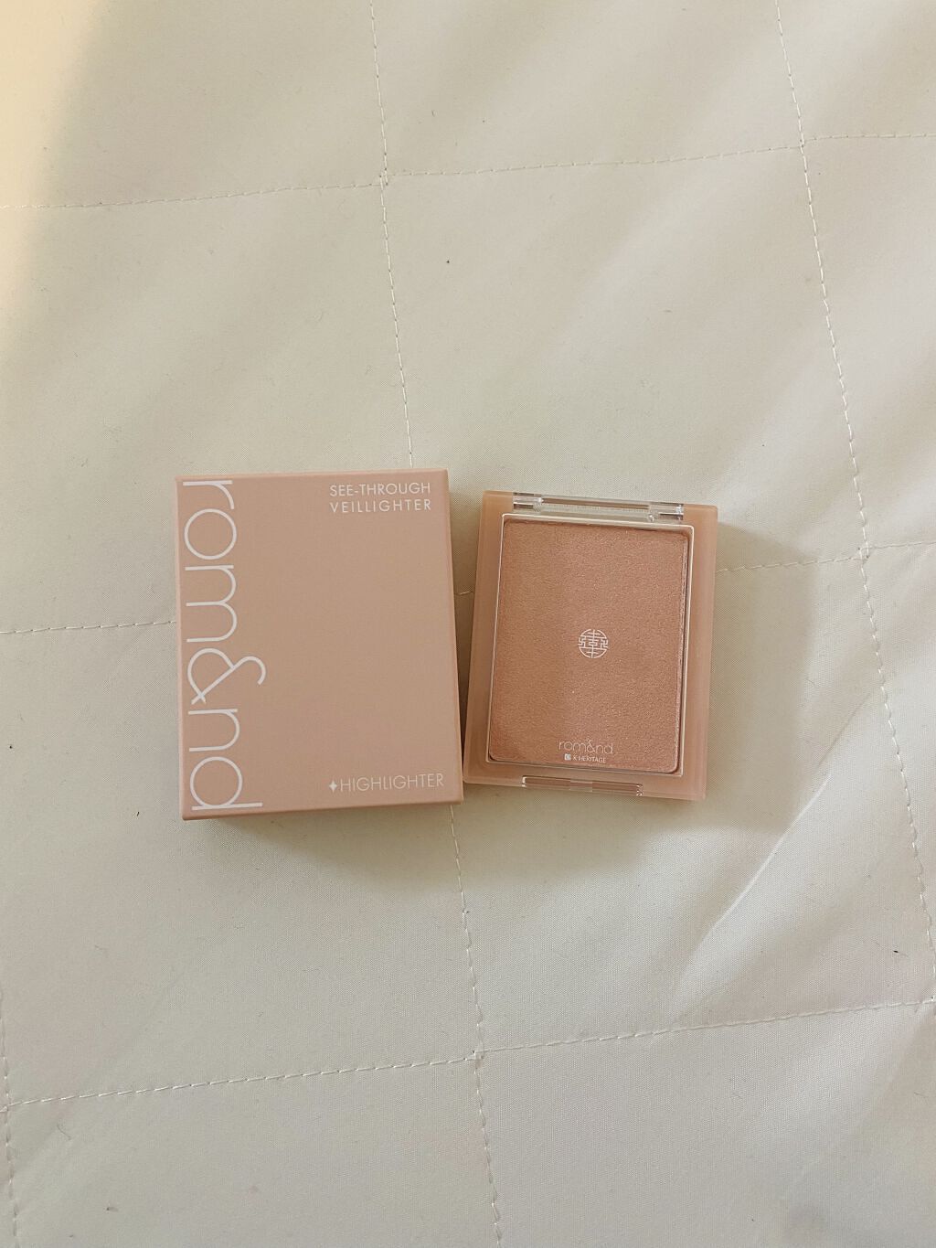 ヴェールライター/rom&nd/パウダーハイライトを使ったクチコミ（1枚目）