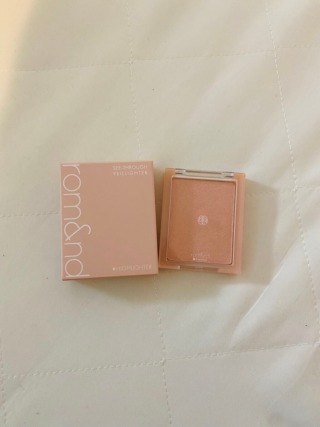 ヴェールライター/rom&nd/パウダーハイライトを使ったクチコミ(1枚目)