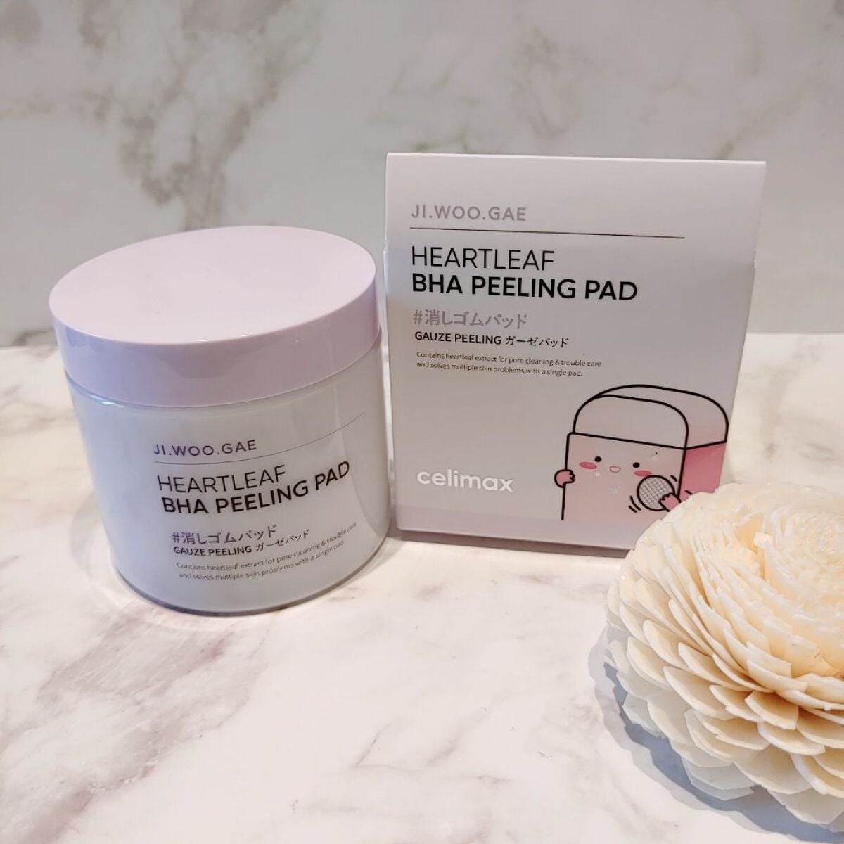 BHA消しゴムピーリングパッド/celimax/トナーパッドを使ったクチコミ(2枚目)