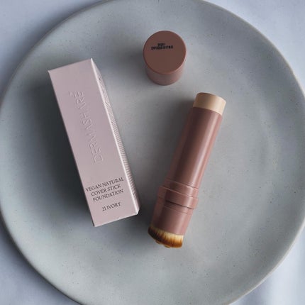 ヴィーガンナチュラルカバースティックファンデーション/DERMASHARE/その他ファンデーションを使ったクチコミ(2枚目)