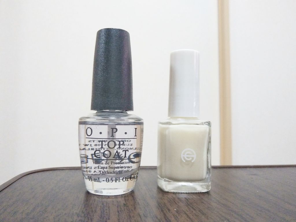 AC クイックドライベース＆ハードナー/AC MAKEUP/ネイルベースコートを使ったクチコミ（1枚目）