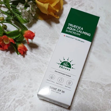 TRUECICA アクアカーミング日焼け止め/SOME BY MI/日焼け止めクリームを使ったクチコミ(1枚目)