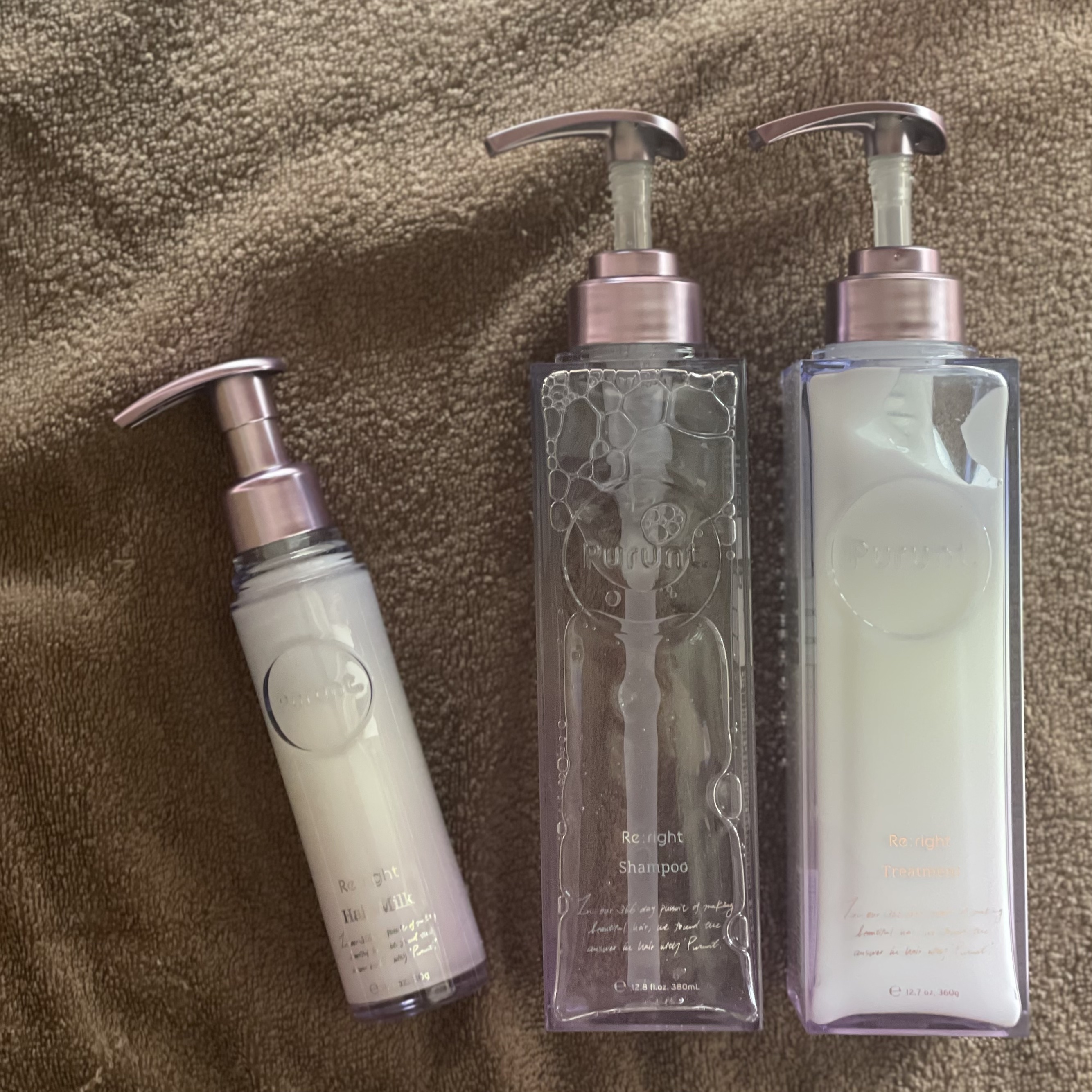 プルント リライト美容液ヘアミルク/Purunt./ヘアミルクを使ったクチコミ（1枚目）