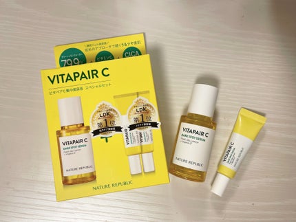 ビタペアC 集中美容液スペシャルセット/ネイチャーリパブリック/美容液を使ったクチコミ(1枚目)