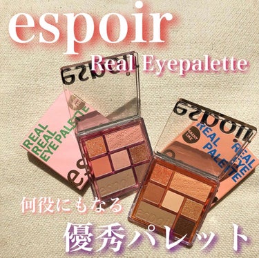 リアルアイパレット/espoir/アイシャドウパレットを使ったクチコミ（1枚目）