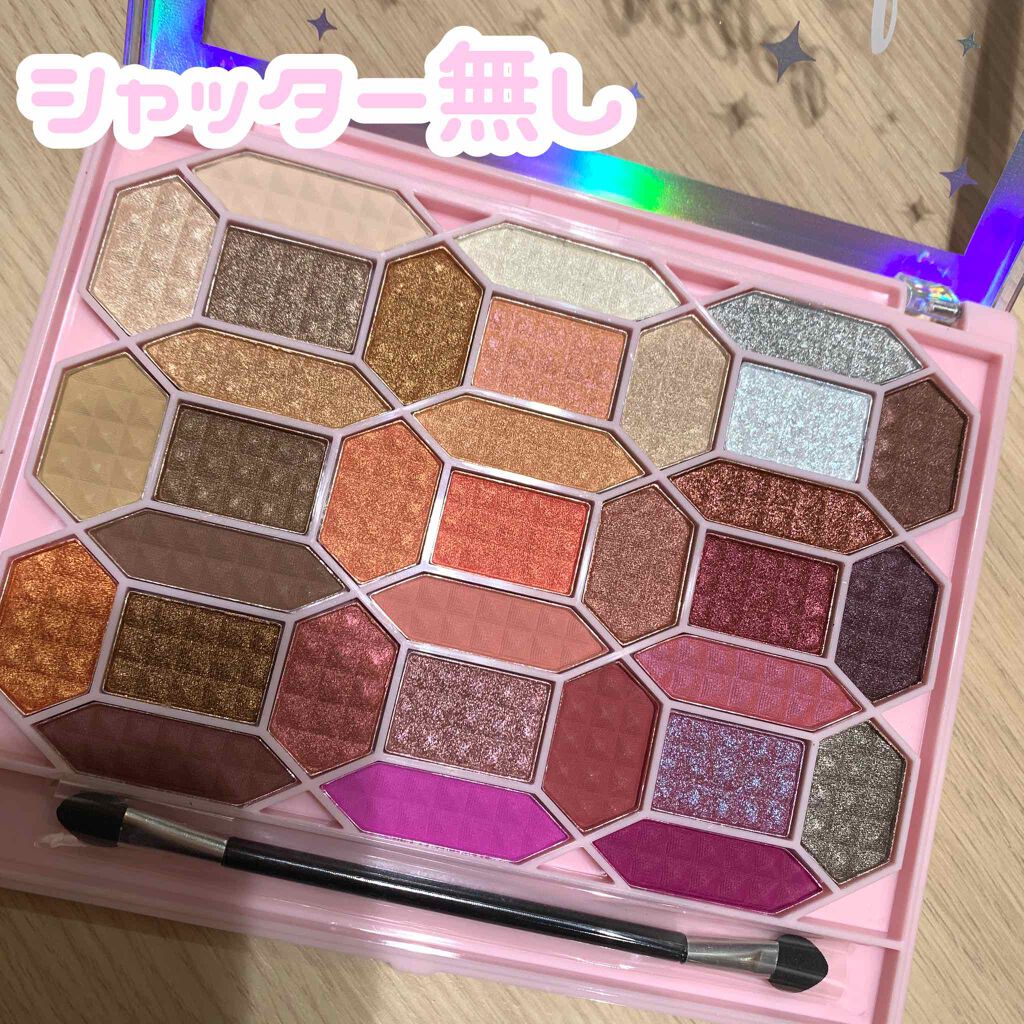 33色プロアイシャドウパレット/Dolly Angel/アイシャドウパレットを使ったクチコミ(3枚目)