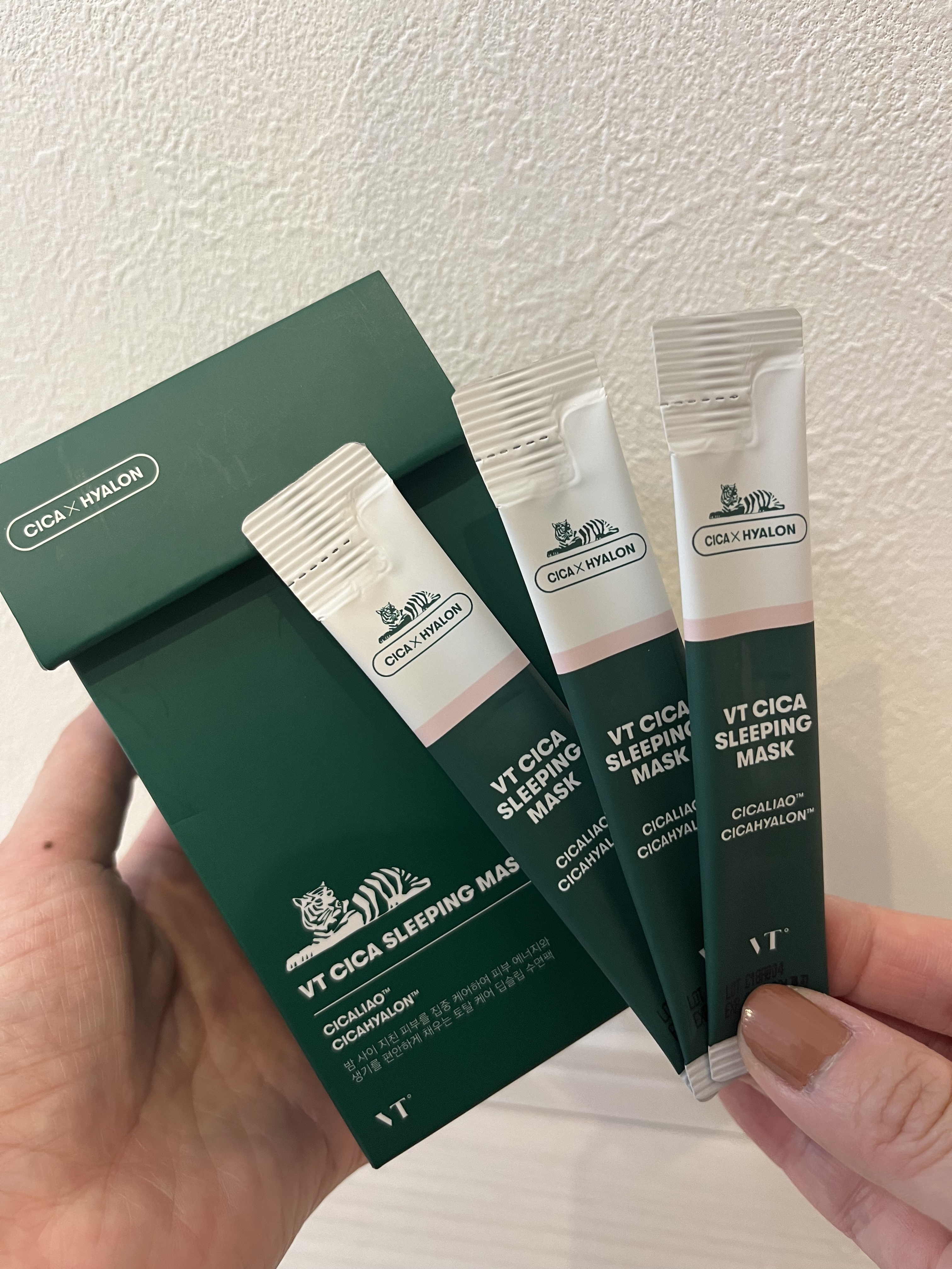 CICA スリーピングマスク/VT/シートマスク・パックを使ったクチコミ（1枚目）