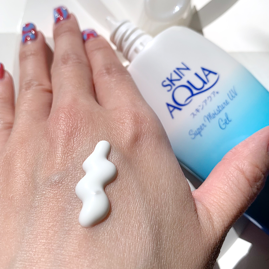 スキンアクア スーパーモイスチャージェル/スキンアクア/日焼け止めジェルを使ったクチコミ（2枚目）