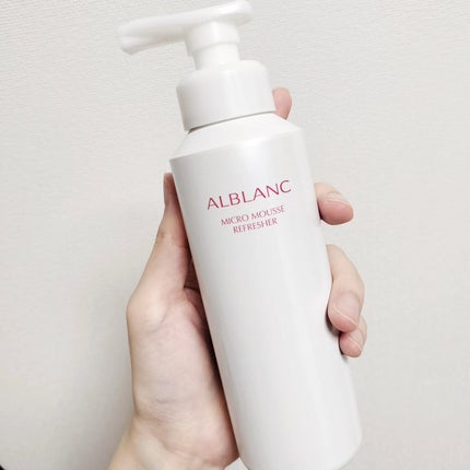 マイクロムース リフレッシャー/ALBLANC/泡洗顔を使ったクチコミ(3枚目)