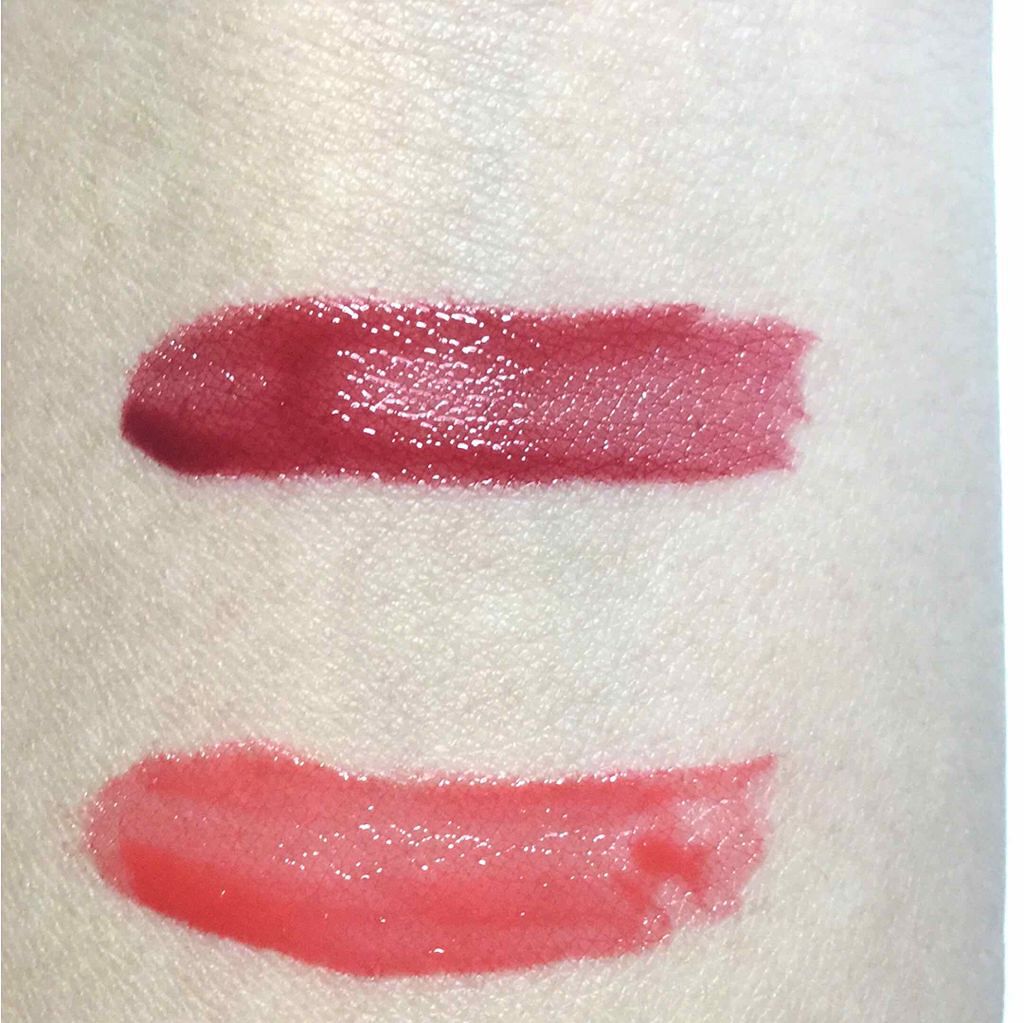 ディアダーリン ウォータージェルティント (アイスティント)/ETUDE/口紅を使ったクチコミ(3枚目)