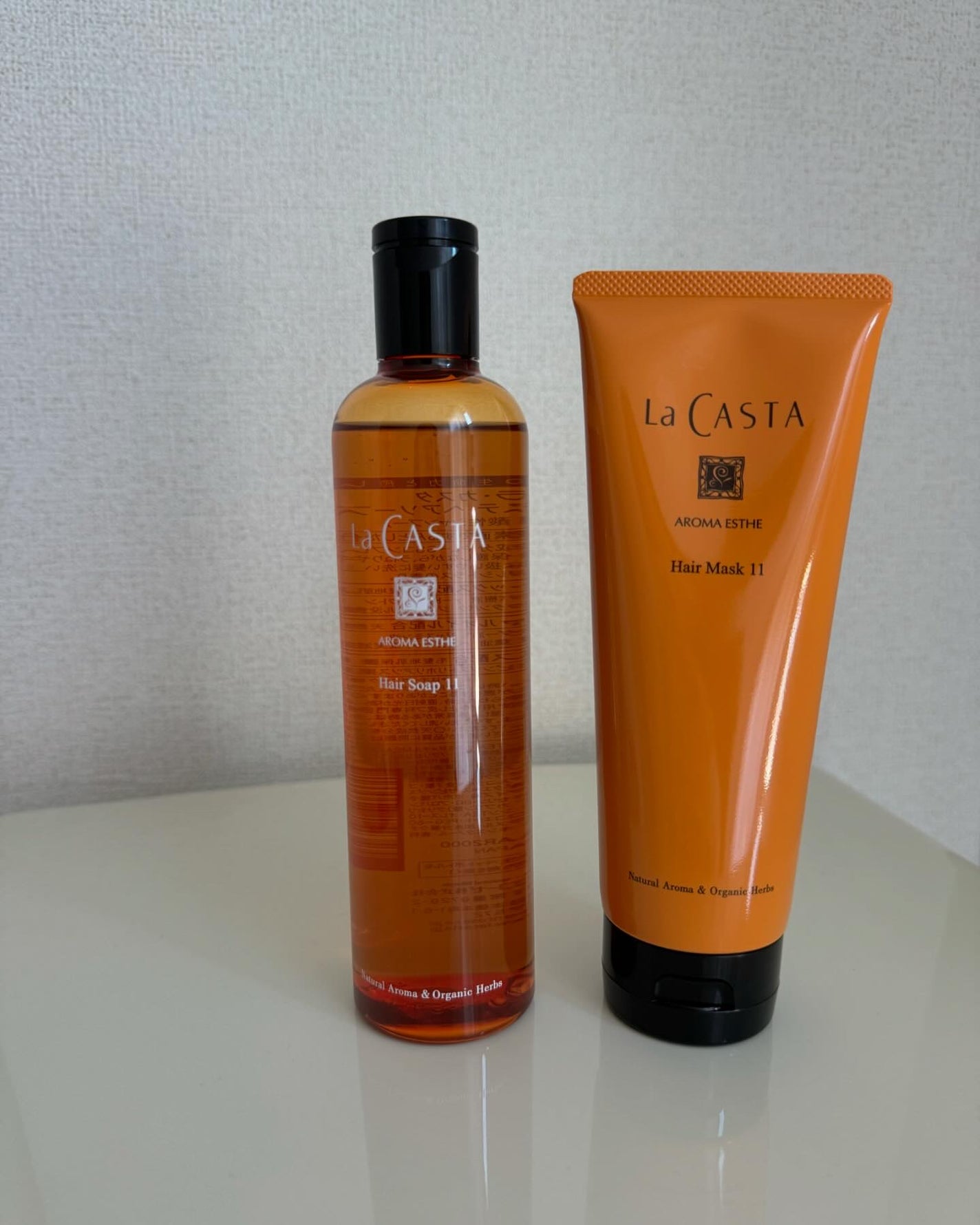 アロマエステ ヘアソープ11/ヘアマスク11/ラ・カスタ/市販シャンプーを使ったクチコミ(2枚目)