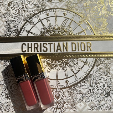 ルージュ ディオール フォーエヴァー リキッド シークイン(クリスマス コレクション 2024 限定品)/Dior/口紅・グロス・リップライナー・リップケアを使ったクチコミ(1枚目)
