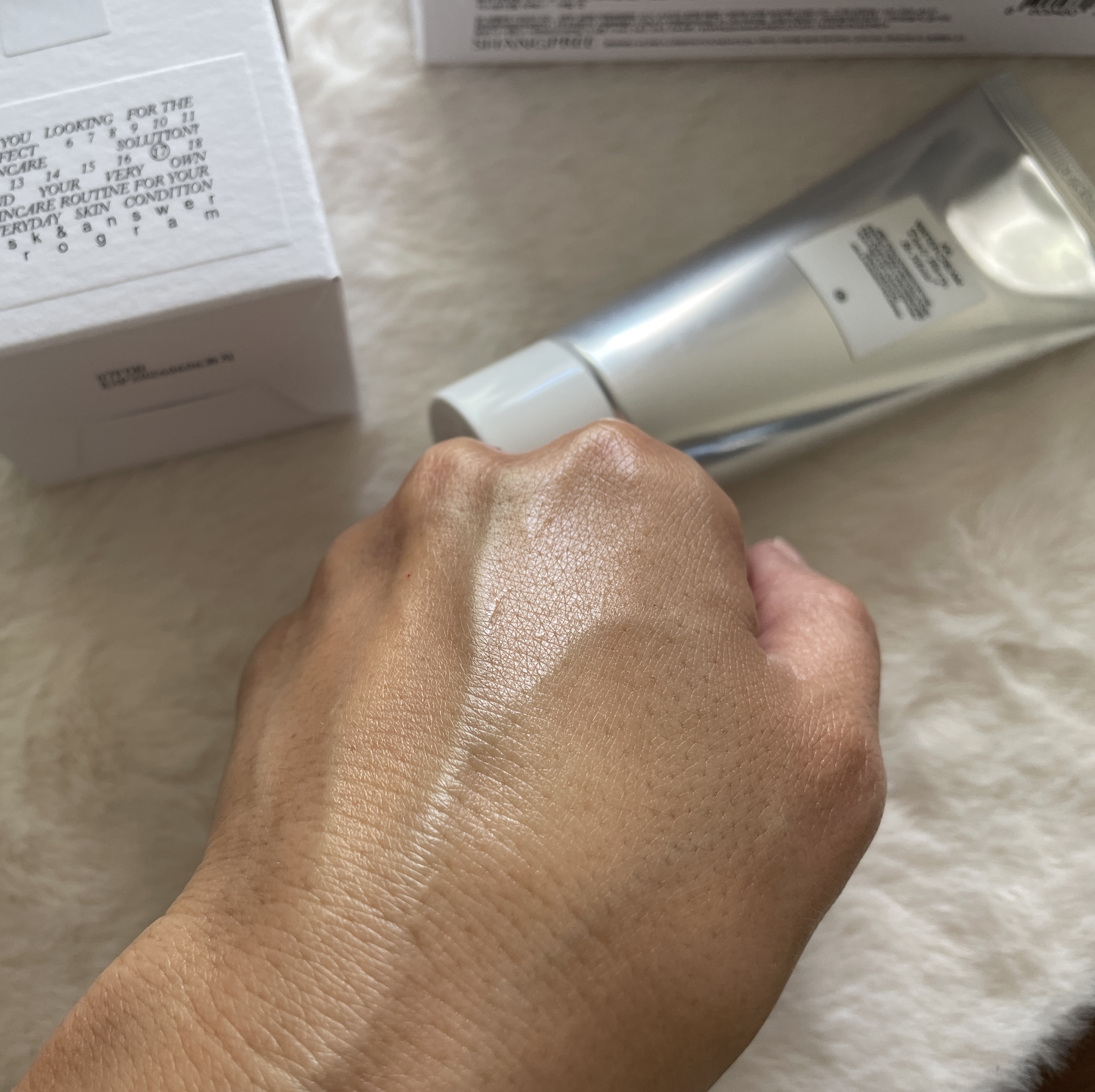 AA SEBUM CONTROL CERAM /Shangpree/フェイスクリームを使ったクチコミ（3枚目）