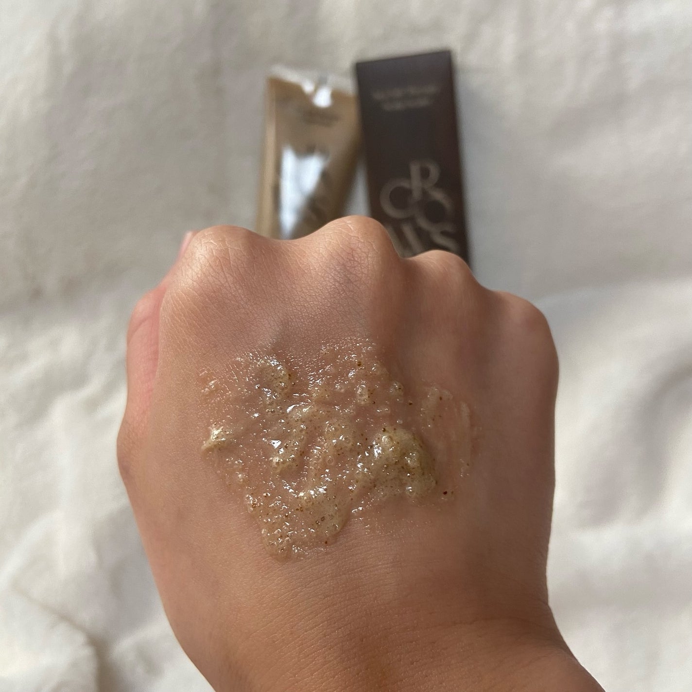 シーソルトセラピースカルプスケーラー/GROWUS/ヘッドスクラブを使ったクチコミ(5枚目)