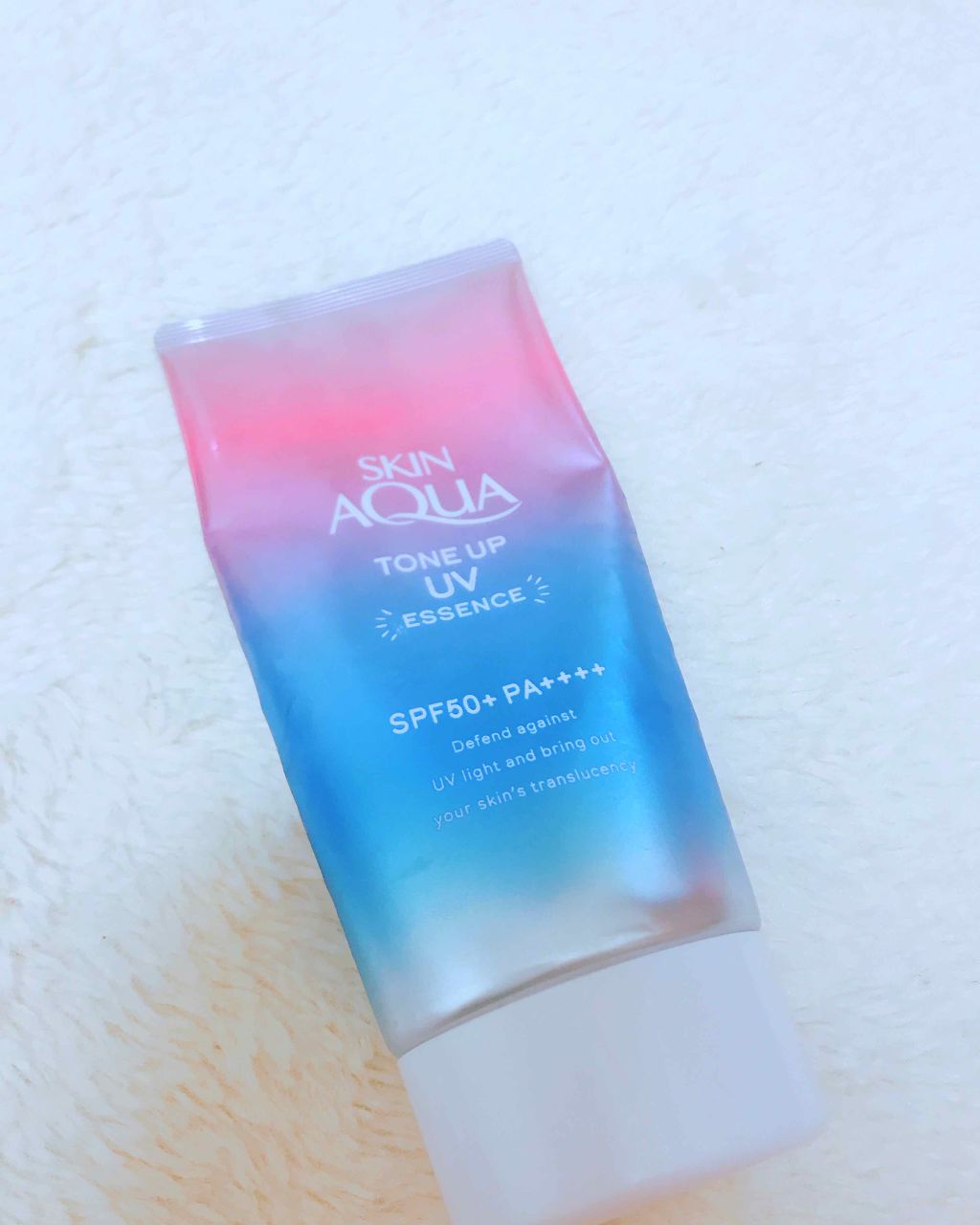 スキンアクア トーンアップUVエッセンス/スキンアクア/日焼け止めクリームを使ったクチコミ(1枚目)