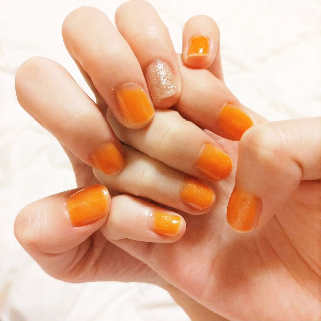 ジェルネイル（ライト対応）/セリア/ジェルネイルを使ったクチコミ（1枚目）