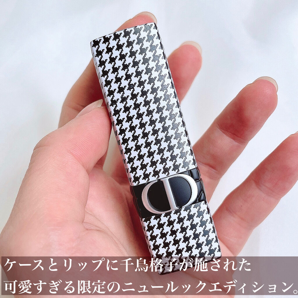 ルージュ ディオール バーム 728 ニュ ローズ サテン <ニュー ルック エディション>（生産終了）/Dior/リップバームを使ったクチコミ（3枚目）