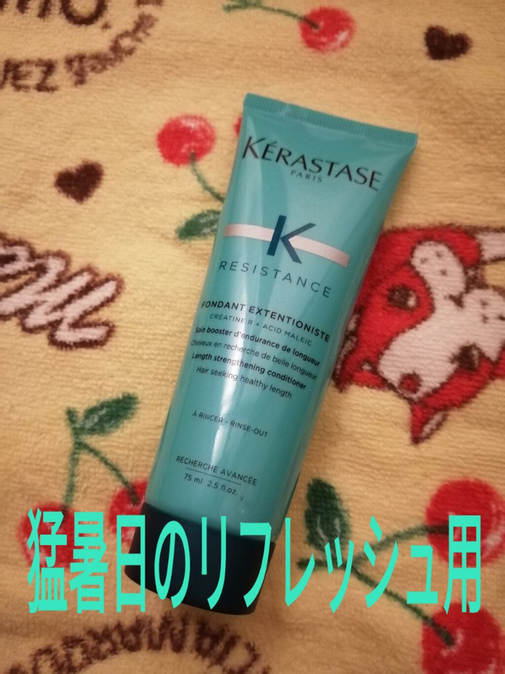 RE フォンダン エクステンショニスト/ケラスターゼ/洗い流すヘアトリートメントを使ったクチコミ(1枚目)