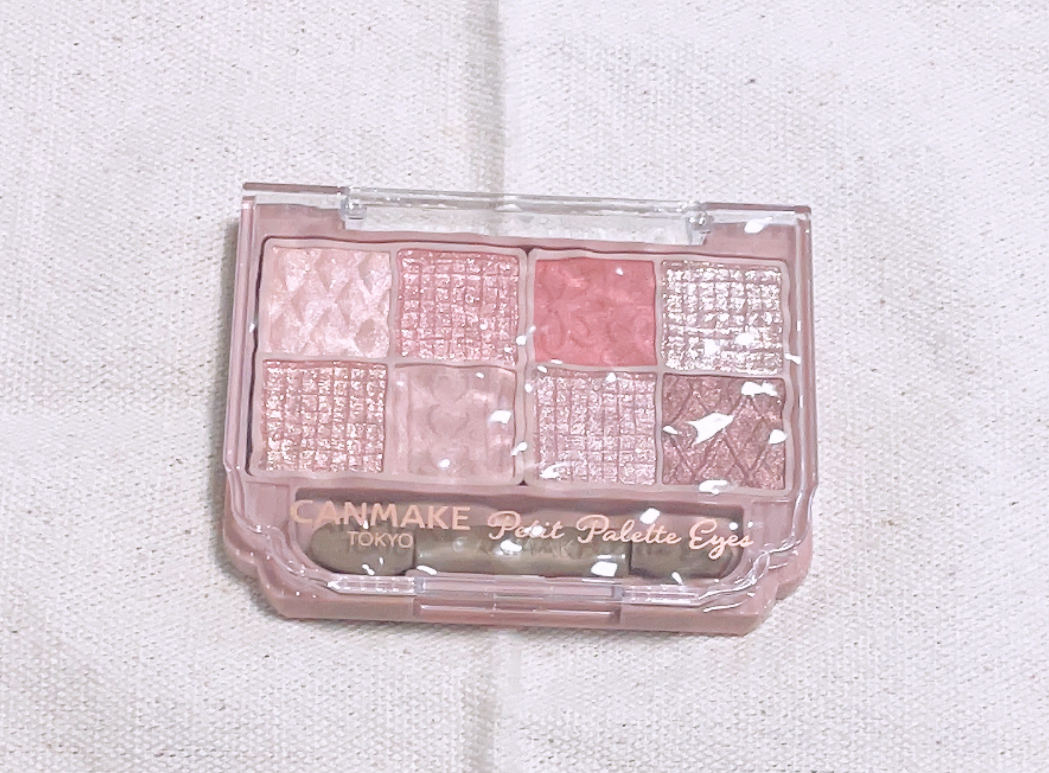 プティパレットアイズ/キャンメイク/パウダーアイシャドウを使ったクチコミ（1枚目）