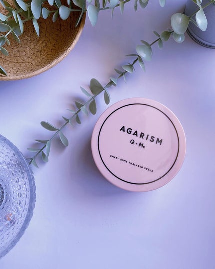 Q+Me スウィート ボム タラソ スクラブ/AGARISM/バスト・ヒップケアを使ったクチコミ(6枚目)