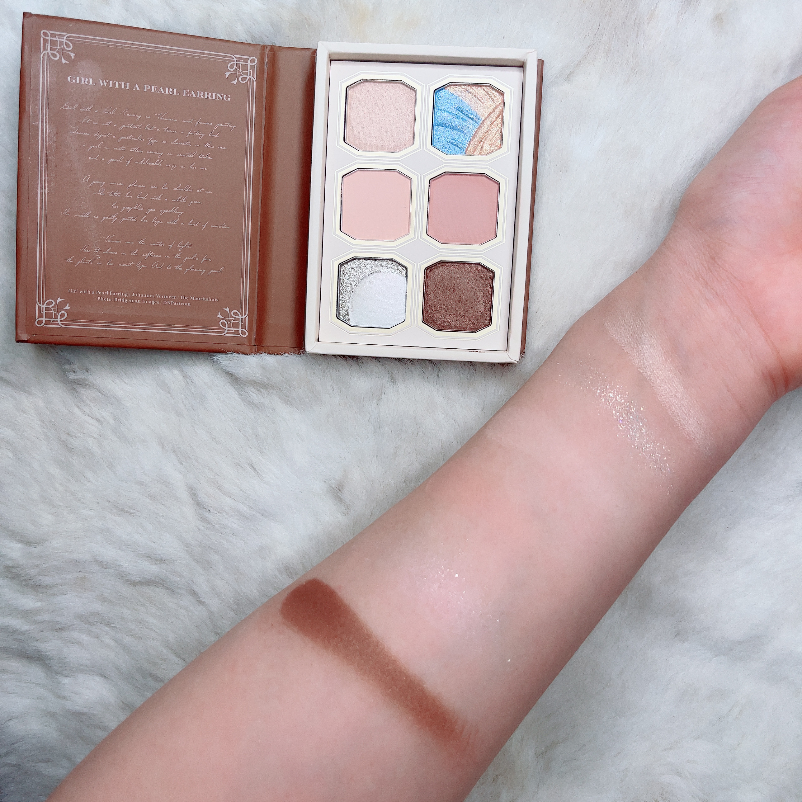 絵画アイシャドウパレット 05 画家の庭/MilleFée/アイシャドウパレットを使ったクチコミ（3枚目）