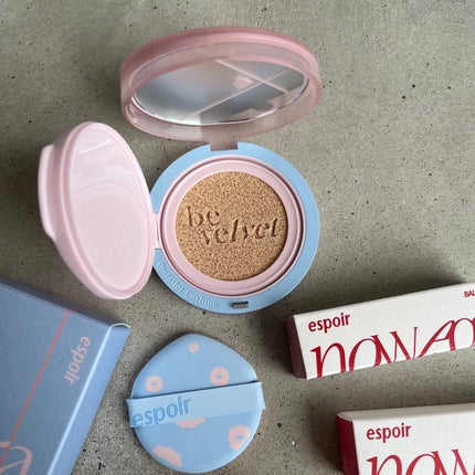 プロテーラービーベルベットカバークッション/espoir/クッションファンデーションを使ったクチコミ(4枚目)