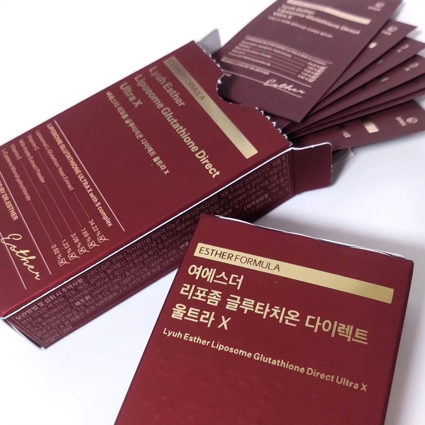 ヨエスターGLTダイレクトウルトラX/ESTHER FORMULA/美容サプリメントを使ったクチコミ（2枚目）