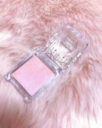 シマリングオーロラアイズ/キャンメイク/単色アイシャドウを使ったクチコミ(2枚目)