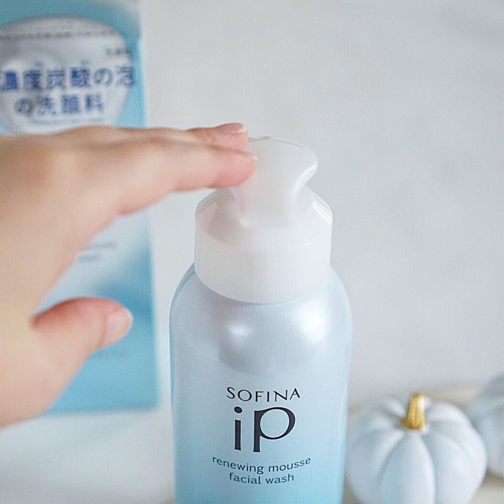 ソフィーナ iP リニュー ムース ウォッシュ/SOFINA iP/泡洗顔を使ったクチコミ(4枚目)