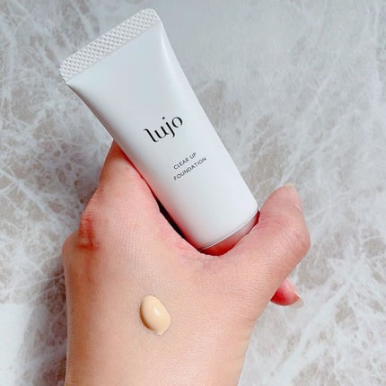 クリアアップ ファンデーション/lujo/クリーム・エマルジョンファンデーションを使ったクチコミ(2枚目)