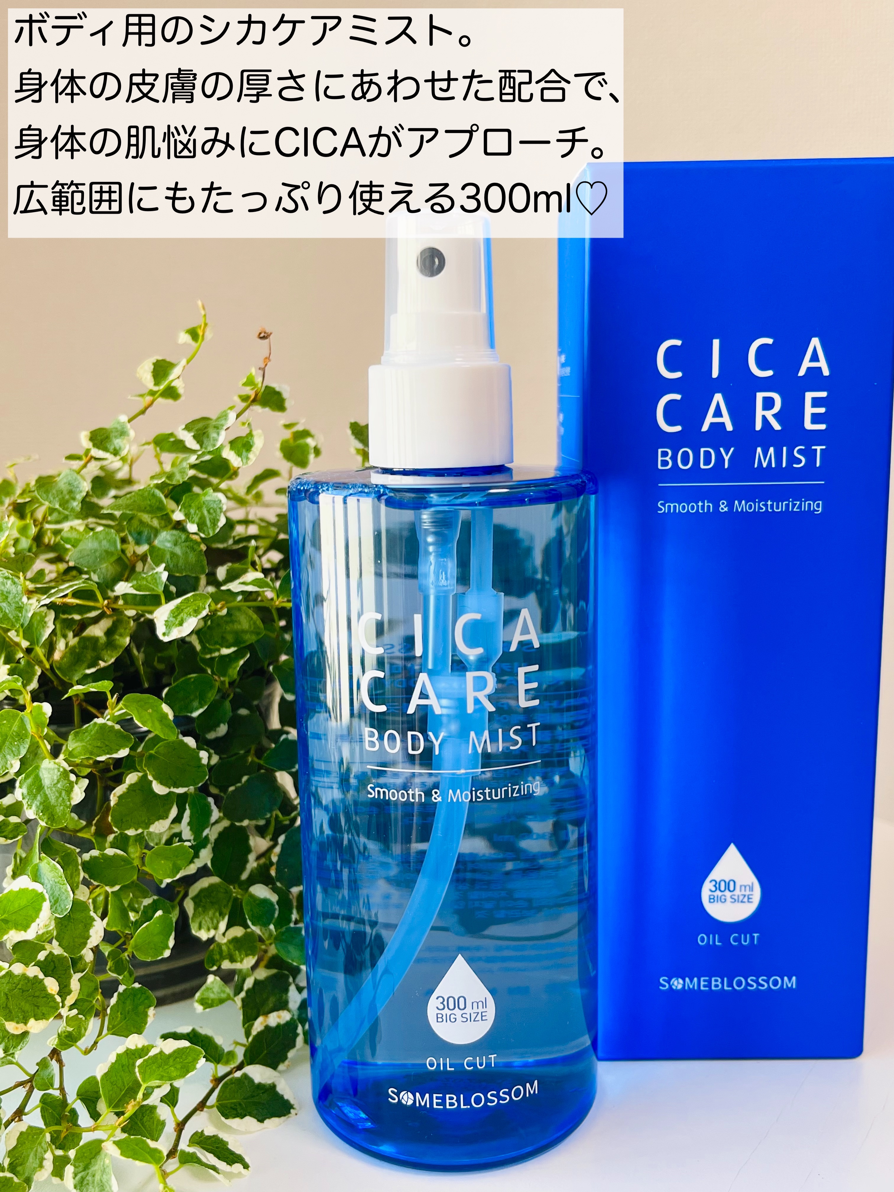 CICAケア ボディミスト/someblossom/ミスト状化粧水を使ったクチコミ（3枚目）