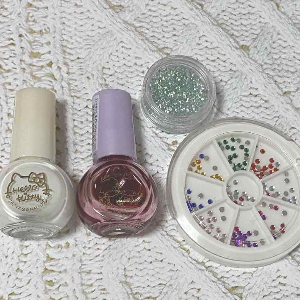 ネイルストーン/DAISO/ネイルチップ・パーツを使ったクチコミ(2枚目)