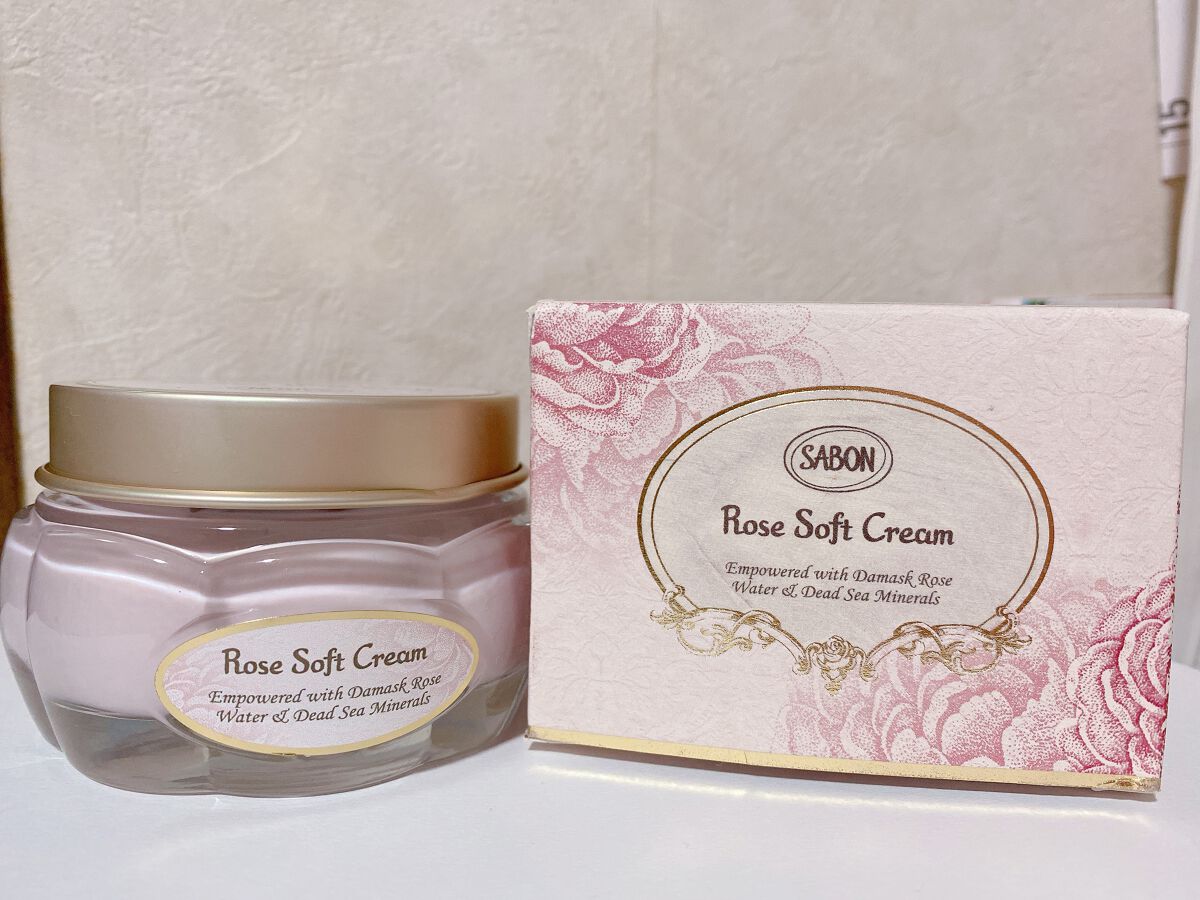 ローズソフトクリーム/SABON/フェイスクリームを使ったクチコミ(1枚目)