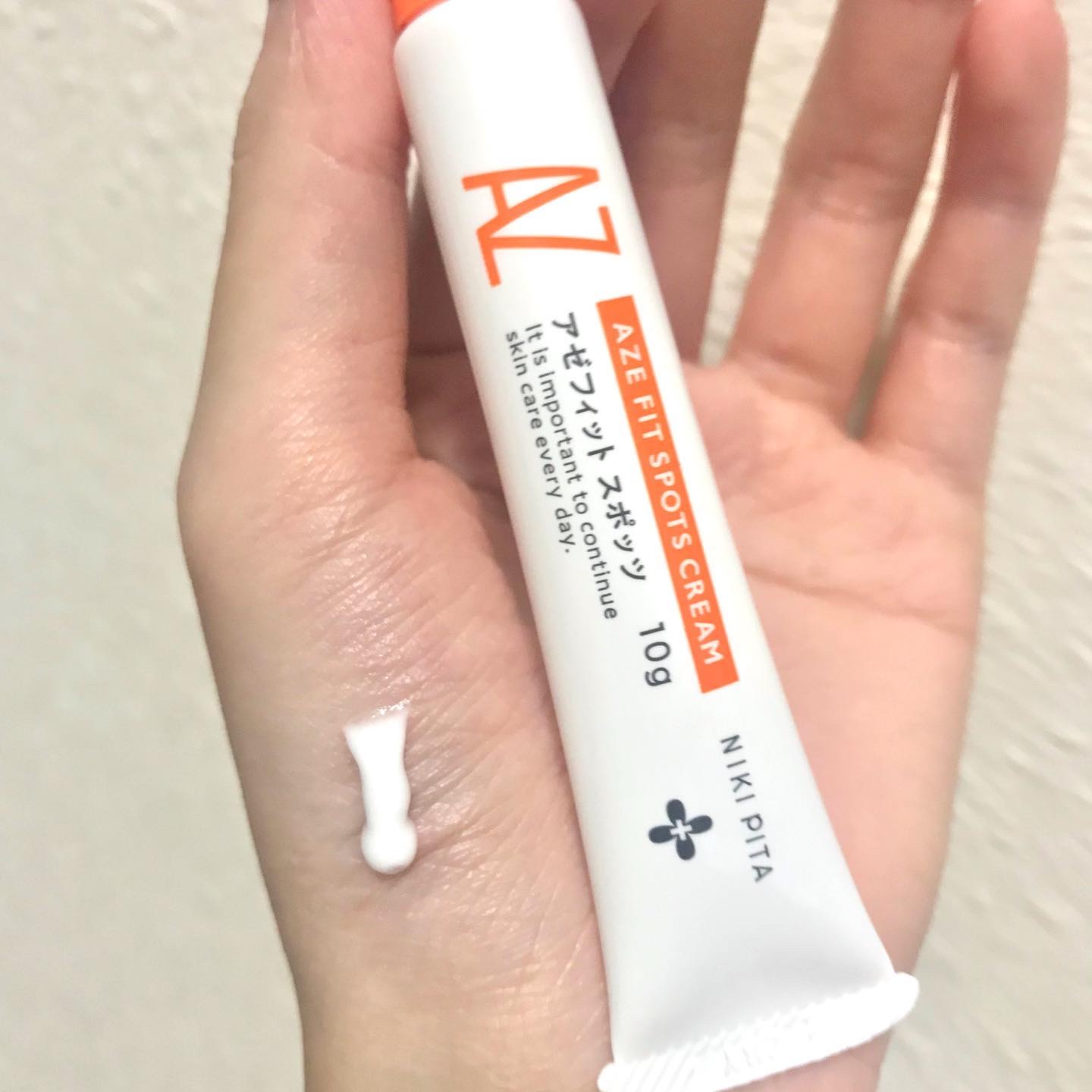 AZ アゼフィットスポッツ/NIKI PITA/フェイスクリームを使ったクチコミ（3枚目）