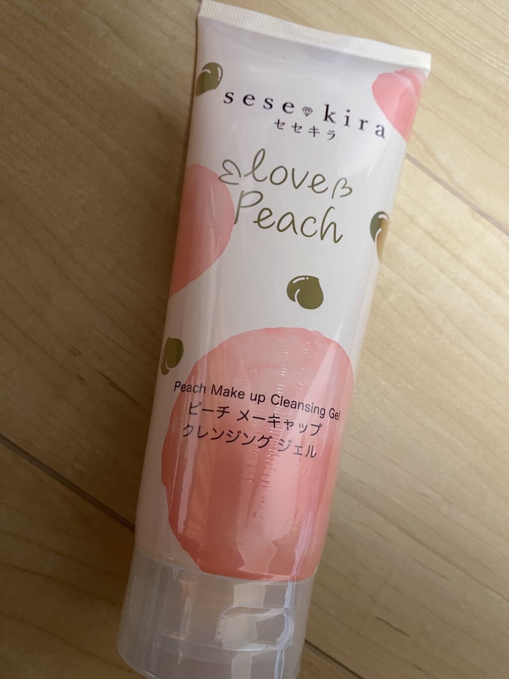 ピーチメーキャップクレンジングジェル/sesekira/クレンジングジェルを使ったクチコミ（1枚目）