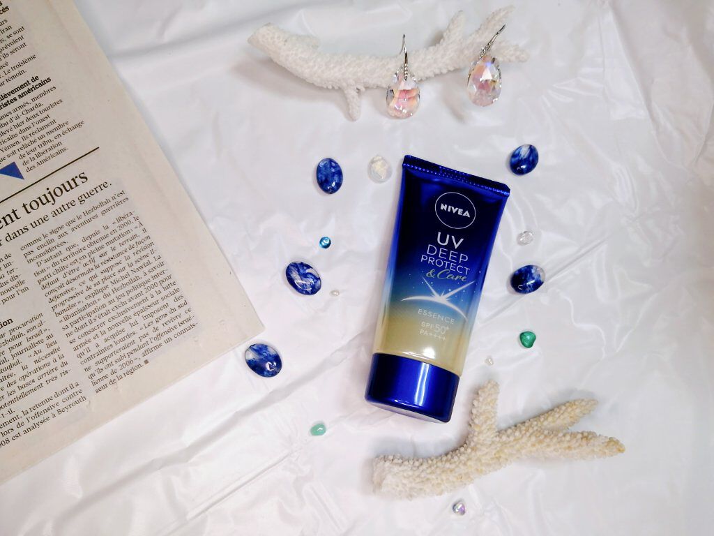 ニベアUV ディープ プロテクト＆ケア エッセンス/ニベア/日焼け止めローションを使ったクチコミ（1枚目）