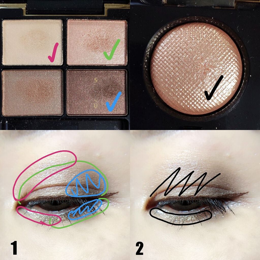 デザイニング カラー アイズ/SUQQU/アイシャドウパレットを使ったクチコミ(5枚目)