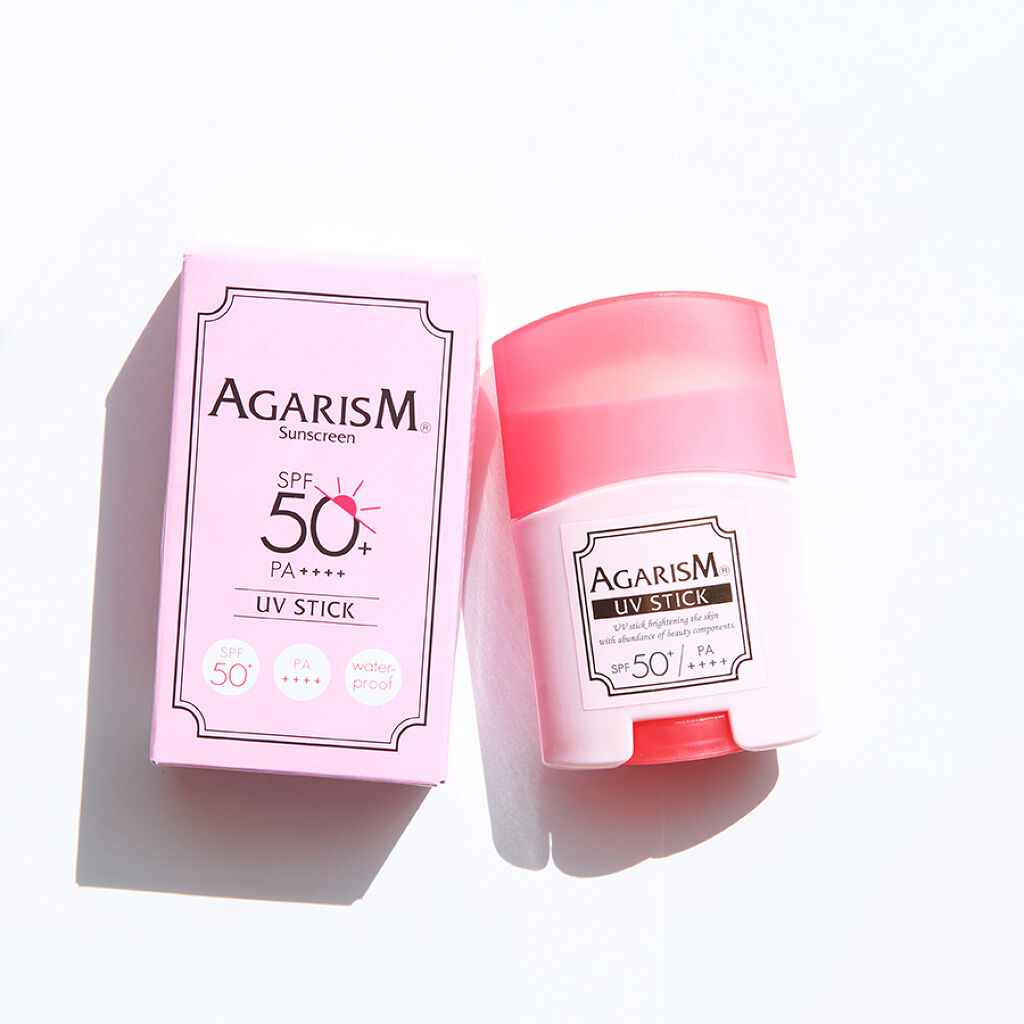 トーンアップUVスティック/AGARISM/日焼け止めスティックを使ったクチコミ（1枚目）
