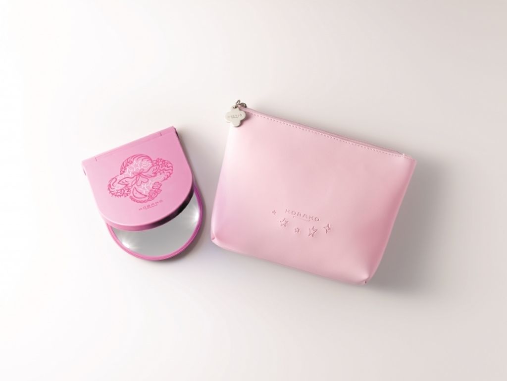 KOBAKO コスメティックミラーセット ピンク KOBAKO