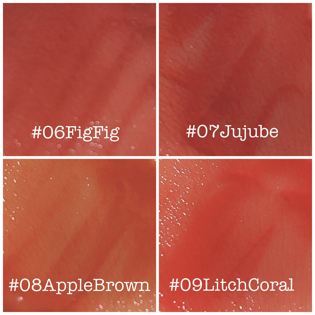 ジューシーラスティングティント/rom&nd/リップティントを使ったクチコミ（2枚目）